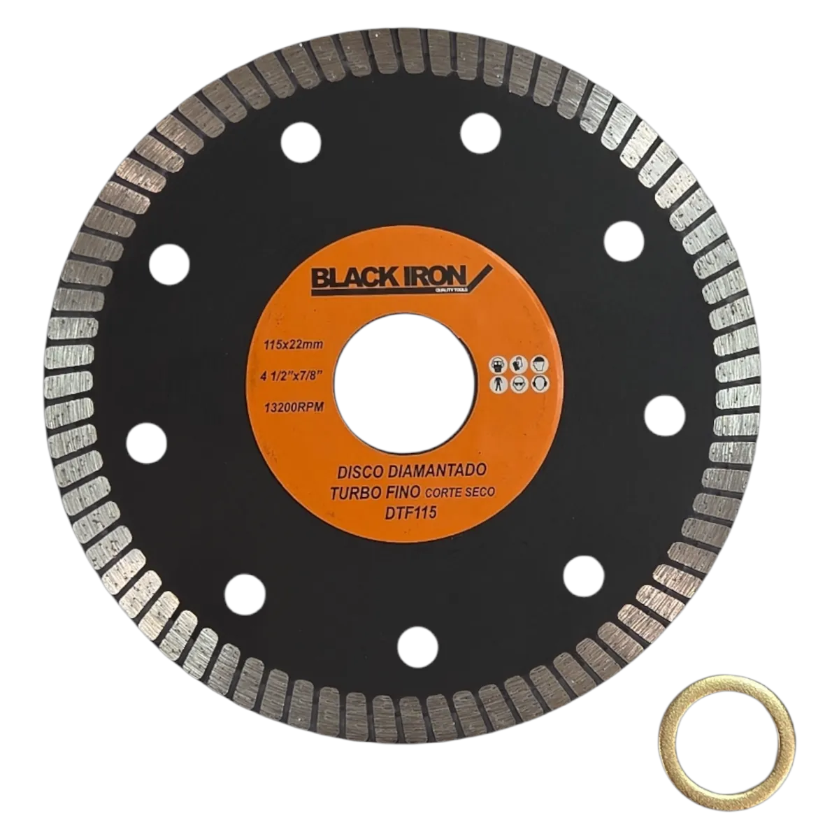 Discos Diamantado Turbo Fino (1.2mm)